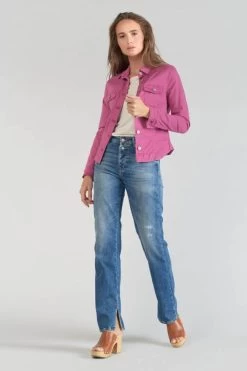 LE TEMPS DES CERISES Veste Lilly Violine -Mode Mix Soldes 191 flilly00wlcol 4107 imaged4