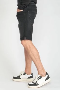 LE TEMPS DES CERISES Bermuda Blue Jogg Noir -Mode Mix Soldes 191 jhrjogg00wm156 0403 06