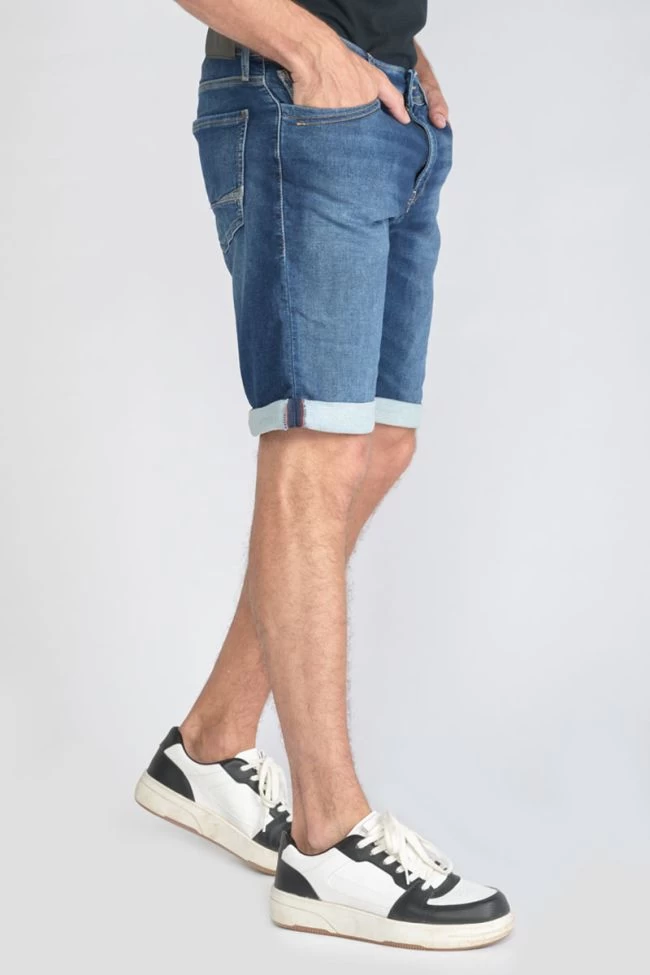 LE TEMPS DES CERISES Bermuda Blue Jogg Bleu Moyen 4 LE TEMPS DES CERISES Bermuda Blue Jogg Bleu Moyen – Image 2