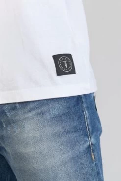 T-shirt Brown Blanc -Mode Mix Soldes 201 hbrown0000000mc 1001 imaged1