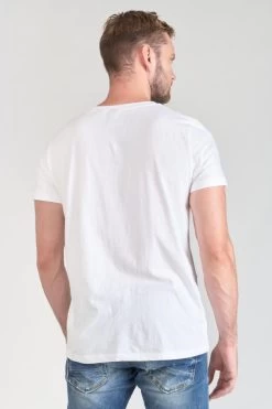 T-shirt Brown Blanc -Mode Mix Soldes 201 hbrown0000000mc 1001 imaged4