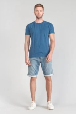 LE TEMPS DES CERISES T-shirt Brown Bleu Délavé -Mode Mix Soldes 201 hbrown0000000mc 3939 imaged5