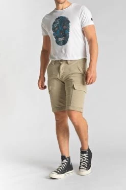 LE TEMPS DES CERISES Bermuda Army Jogg Damon Beige 13 LE TEMPS DES CERISES Bermuda Army Jogg Damon Beige -Mode Mix Soldes 201 jhdamon00wpig 1126 imaged4