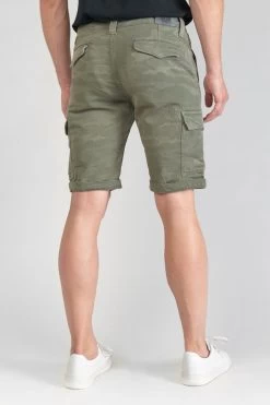 LE TEMPS DES CERISES Bermuda Army Jogg Damon Kaki Camo -Mode Mix Soldes 201 jhdamon00wpig 8107 imaged1