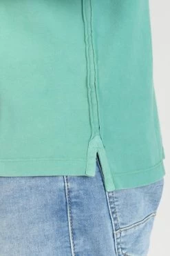 LE TEMPS DES CERISES Polo Dylon Vert D'eau -Mode Mix Soldes 211 hdylon0000000mc 9966 imaged2