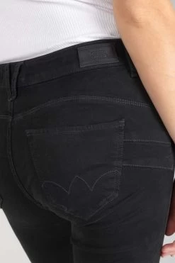 LE TEMPS DES CERISES Dado Pulp Slim Taille Haute 7/8ème Jeans Noir N°0 -Mode Mix Soldes 211 jfrdado00w6004 0403 imaged2