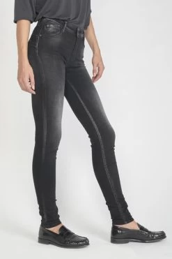 LE TEMPS DES CERISES Foley Pulp Slim Taille Haute Jeans Noir N°1 -Mode Mix Soldes 211 jfrfoley0w2071 0403 imaged1