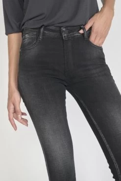 LE TEMPS DES CERISES Foley Pulp Slim Taille Haute Jeans Noir N°1 -Mode Mix Soldes 211 jfrfoley0w2071 0403 imaged4