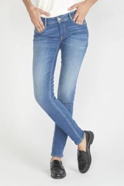LE TEMPS DES CERISES Neff Pulp Slim Jeans Bleu N°3