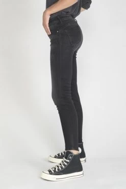 LE TEMPS DES CERISES Pulp Slim 7/8ème Jeans Noir N°1 -Mode Mix Soldes 211 jfrpulp00w1161 0403 imaged1