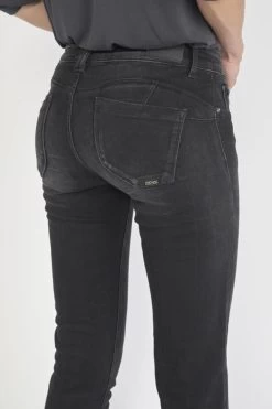 LE TEMPS DES CERISES Pulp Slim 7/8ème Jeans Noir N°1 -Mode Mix Soldes 211 jfrpulp00w1161 0403 imaged6