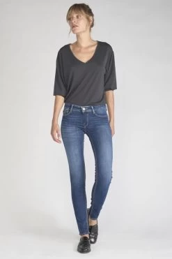 LE TEMPS DES CERISES Pulp Slim Jeans Bleu N°2 -Mode Mix Soldes 211 jfrpulpajw5079 3001 imaged6