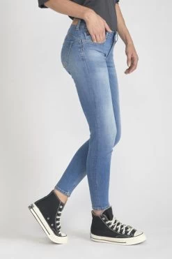 LE TEMPS DES CERISES Pulp Slim 7/8ème Jeans Bleu N°4 -Mode Mix Soldes 211 jfrpulpc0w1109 3001 imaged4