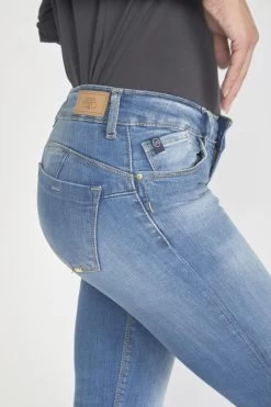 LE TEMPS DES CERISES Pulp Slim 7/8ème Jeans Bleu N°4 -Mode Mix Soldes 211 jfrpulpc0w1109 3001 imaged5