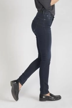 LE TEMPS DES CERISES Pulp Slim Taille Haute Jeans Bleu-noir N°1 -Mode Mix Soldes 211 jfrpulphsw4002 3286 imaged4