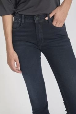 LE TEMPS DES CERISES Pulp Slim Taille Haute Jeans Bleu-noir N°1 -Mode Mix Soldes 211 jfrpulphsw4002 3286 imaged5