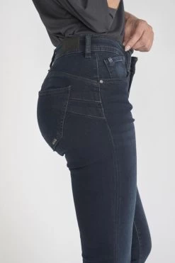 LE TEMPS DES CERISES Pulp Slim Taille Haute Jeans Bleu-noir N°1 -Mode Mix Soldes 211 jfrpulphsw4002 3286 imaged6