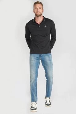 LE TEMPS DES CERISES Basic 700/11 Adjusted Jeans Vintage Bleu N°4 -Mode Mix Soldes 211 jhr711basw4003 3001 imaged7