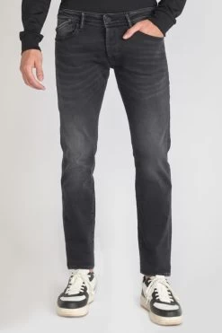 LE TEMPS DES CERISES Kel 700/11 Adjusted Jeans Noir N°1