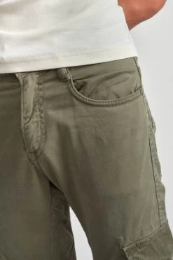 LE TEMPS DES CERISES Pantalon Tobati Tapered Arqué Kaki -Mode Mix Soldes 212 btobati00wpig 9003 imaged6