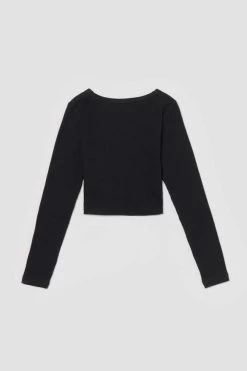 LE TEMPS DES CERISES Crop Top Virginia Noir -Mode Mix Soldes 212 gvirginiagi00ml 0001 imaged2