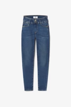 LE TEMPS DES CERISES Asti Ultra Pulp Slim Taille Haute 7/8ème Jeans Bleu N°2 -Mode Mix Soldes 212 jfasti00w1265 3001 imaged8