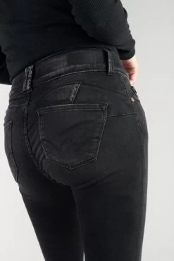 LE TEMPS DES CERISES Bari Ultra Pulp Slim Taille Haute 7/8ème Jeans Noir N°1 -Mode Mix Soldes 212 jfbari00w2115 0001 imaged1