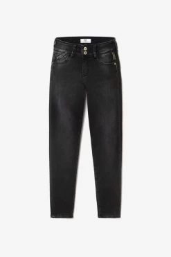 LE TEMPS DES CERISES Bari Ultra Pulp Slim Taille Haute 7/8ème Jeans Noir N°1 -Mode Mix Soldes 212 jfbari00w2115 0001 imaged8
