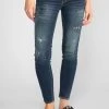 LE TEMPS DES CERISES Sib Pulp Slim 7/8ème Jeans Destroy Vintage Bleu N°2 -Mode Mix Soldes 212 jfsib000w1279 3001 image3
