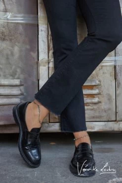 LE TEMPS DES CERISES Trompette By Véronika Loubry Jeans Noir N°0 -Mode Mix Soldes 212 jftromp0wblakve 0001 imaged2