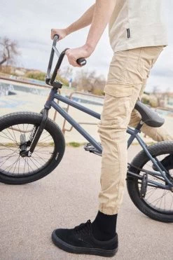 LE TEMPS DES CERISES Pantalon Patos Tapered Arqué Beige