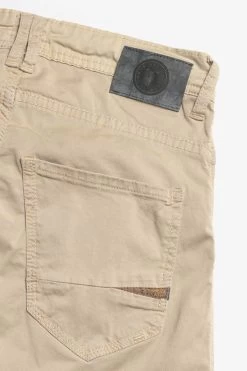 LE TEMPS DES CERISES Pantalon Patos Tapered Arqué Beige -Mode Mix Soldes 221 bpatos000wpig 1126 imaged2