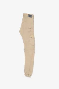 LE TEMPS DES CERISES Pantalon Patos Tapered Arqué Beige -Mode Mix Soldes 221 bpatos000wpig 1126 imaged6