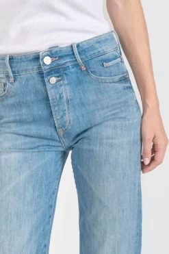 LE TEMPS DES CERISES Basic 400/18 Mom Taille Haute 7/8ème Jeans Bleu N°4 -Mode Mix Soldes 221 jf418basw9108 3001 imaged4