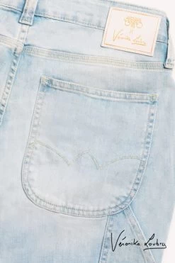 LE TEMPS DES CERISES Charpentier Boyfit By Véronika Loubry Jeans Bleu N°5 -Mode Mix Soldes 221 jfcharpew1363ve 3001 imaged4