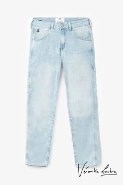 LE TEMPS DES CERISES Charpentier Boyfit By Véronika Loubry Jeans Bleu N°5 -Mode Mix Soldes 221 jfcharpew1363ve 3001 imaged7