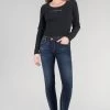 LE TEMPS DES CERISES Power Skinny 7/8ème Jeans Bleu N°1 -Mode Mix Soldes 221 jfpowercw1342 3001 image3