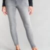 LE TEMPS DES CERISES Pulp Slim 7/8ème Jeans Gris N°3 -Mode Mix Soldes 221 jfpulpc0w1334 0003 image3
