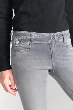 LE TEMPS DES CERISES Pulp Slim 7/8ème Jeans Gris N°3 7 LE TEMPS DES CERISES Pulp Slim 7/8ème Jeans Gris N°3 -Mode Mix Soldes 221 jfpulpc0w1334 0003 imaged2