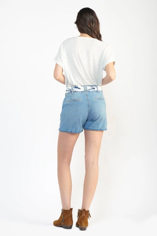 LE TEMPS DES CERISES Short Sydney En Jeans Bleu 4 LE TEMPS DES CERISES Short Sydney En Jeans Bleu – Image 2