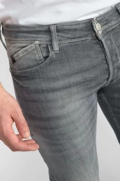 LE TEMPS DES CERISES Basic 700/11 Adjusted Jeans Gris N°3 -Mode Mix Soldes 221 jh711basw1321 0003 imaged1