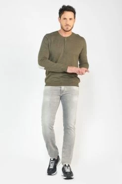 LE TEMPS DES CERISES Jogg 700/11 Adjusted Jeans Gris N°4