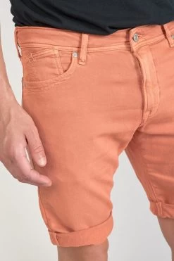 LE TEMPS DES CERISES Bermuda Jogg Bodo Corail -Mode Mix Soldes 221 jhbodo000wpig 1012 imaged2