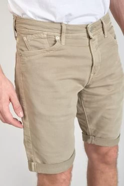 LE TEMPS DES CERISES Bermuda Jogg Bodo Beige -Mode Mix Soldes 221 jhbodo000wpig 1126 imaged4