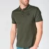 LE TEMPS DES CERISES Polo Aron Vert Kaki -Mode Mix Soldes 222 haron00000000mc 9145 image3