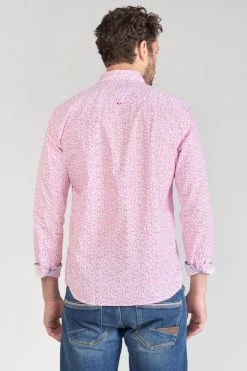 LE TEMPS DES CERISES Chemise Brotel Rose à Motif Fleuri -Mode Mix Soldes 222 hbrotel000000ml 5001 imaged3