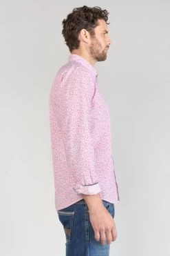 LE TEMPS DES CERISES Chemise Brotel Rose à Motif Fleuri -Mode Mix Soldes 222 hbrotel000000ml 5001 imaged4