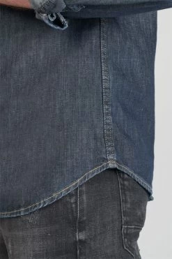 LE TEMPS DES CERISES Chemise Juanito En Jeans Brut -Mode Mix Soldes 222 hjuanitow1421 3001 imaged5
