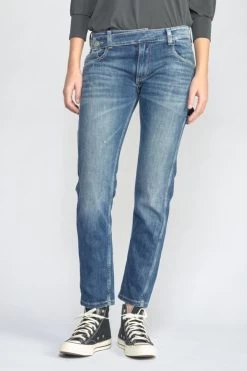 LE TEMPS DES CERISES Chara 200/43 Boyfit Jeans Destroy Bleu N°4