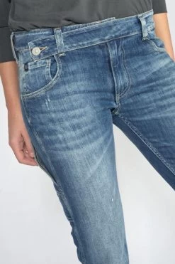 LE TEMPS DES CERISES Chara 200/43 Boyfit Jeans Destroy Bleu N°4 -Mode Mix Soldes 222 jf243chaw9118 3001 imaged5